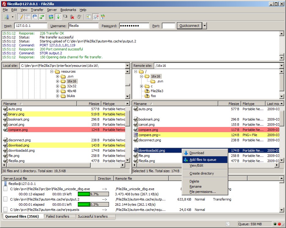文件传输工具 FileZilla Client
