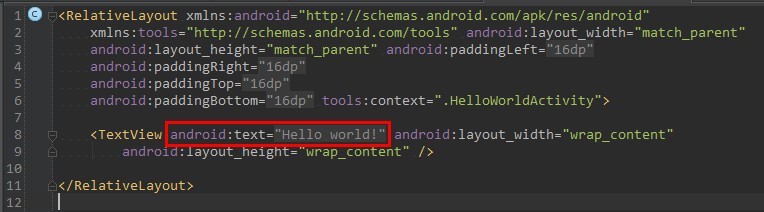 layout xml