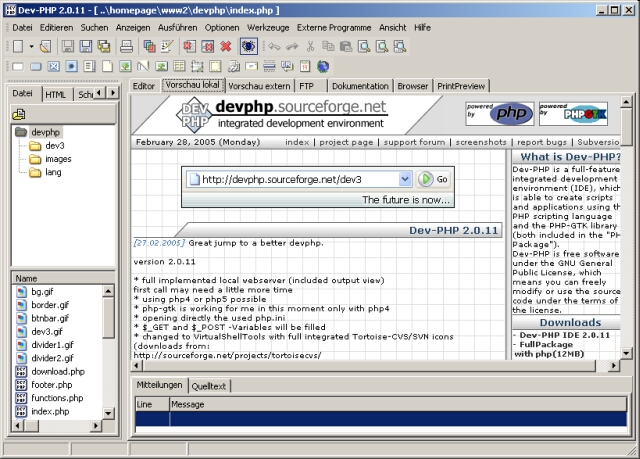 Dev-PHP IDE