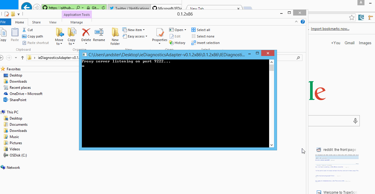 IE 诊断适配器 IEDiagnosticsAdapter