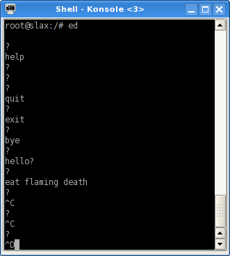 GNU ed